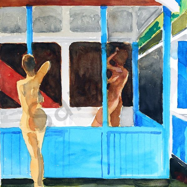 Holiday House I Art | Courtney Miller Bellairs Artist