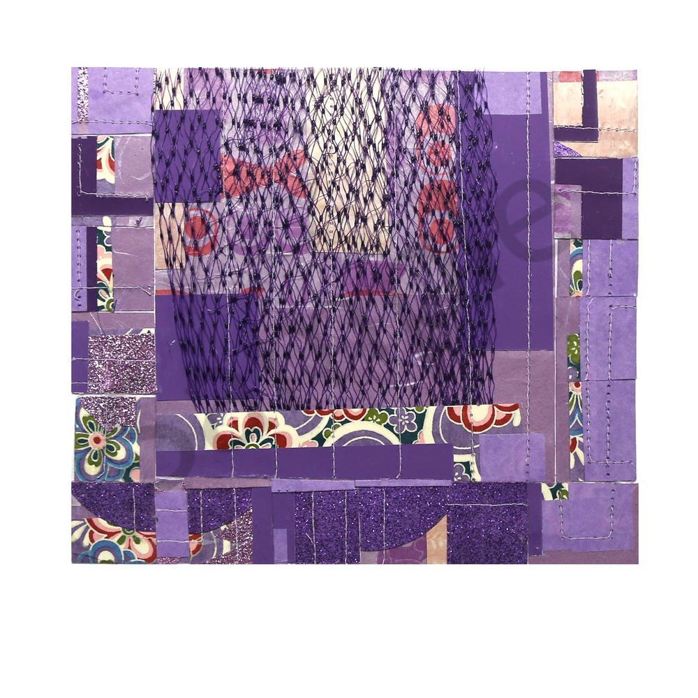829 Violet Passage Art | Courtney Miller Bellairs Artist