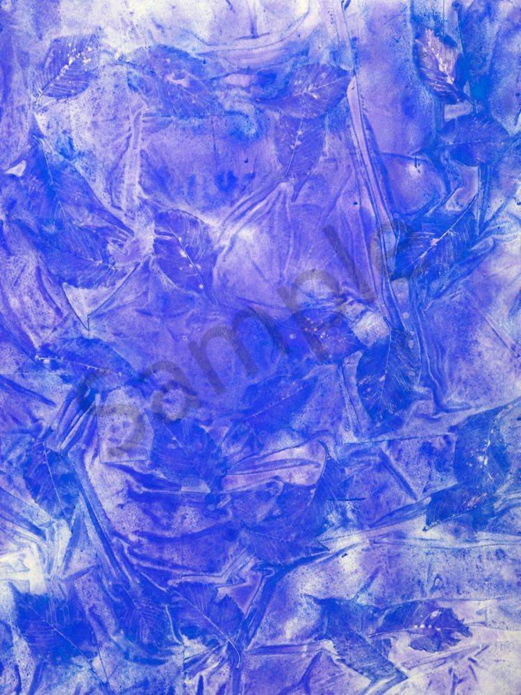 Grace: Royal Blue Art | Courtney Miller Bellairs Artist