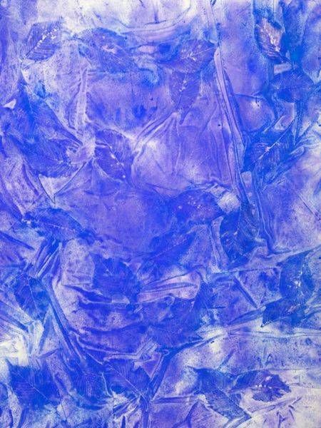 Grace: Royal Blue Art | Courtney Miller Bellairs Artist
