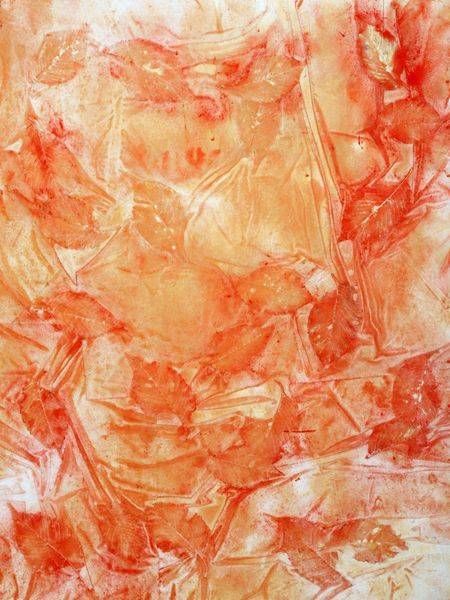 Grace: Orange Art | Courtney Miller Bellairs Artist