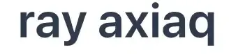 Ray Axiaq