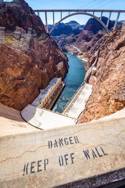 The Edge of Hoover Dam