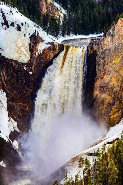 Spring Thunder at Lower Falls