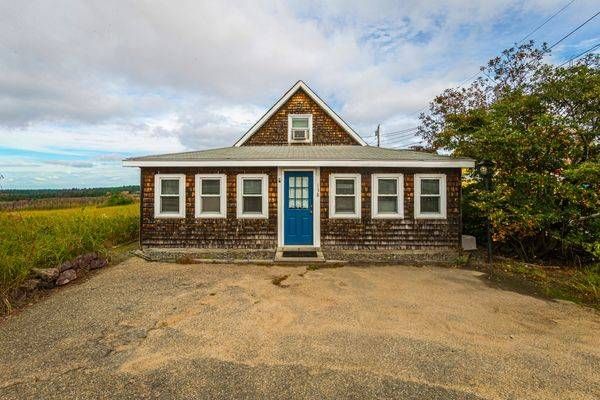 Rustic Cottage Photo - Blue Door Shingle House Print
