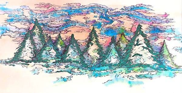 Abstract Landscape