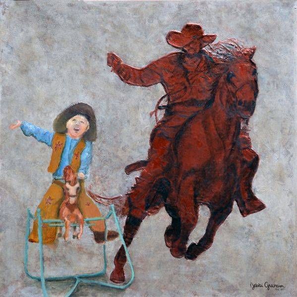 Ride 'M Cowboy! Art | Debbi Graham Fine Art