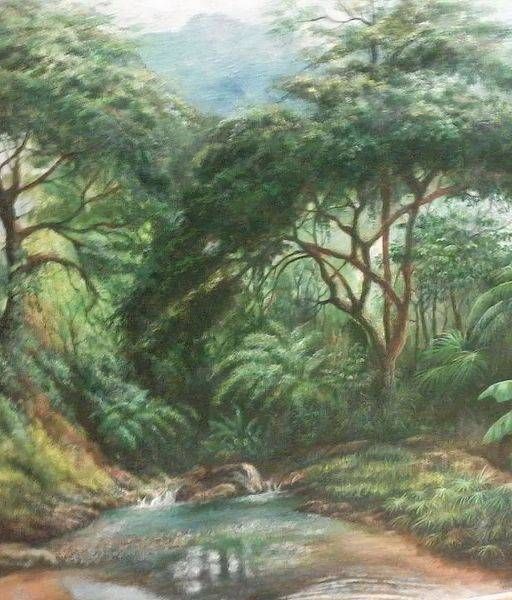 Tropical Sanctuary Art | Anthoni Davis Art