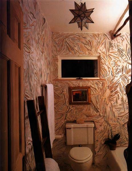 Stick Bath Alexander Julian Studio bathroom