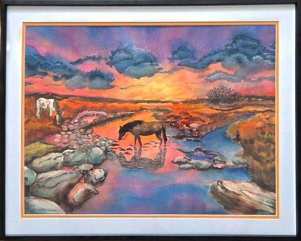 The Storm at Ember Creek - Original