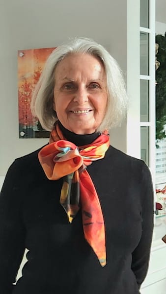 “Secret Life” Silk Scarf #4 of 6