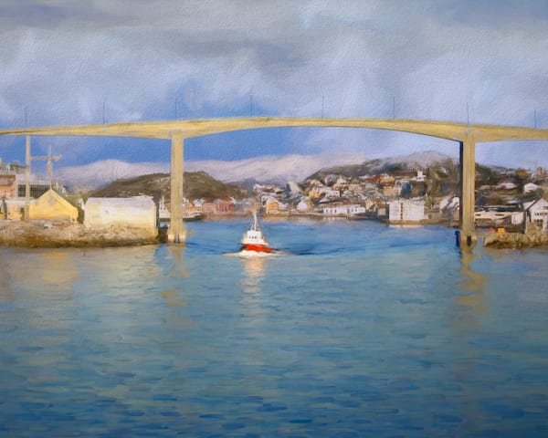 Atlantic Road - Painting