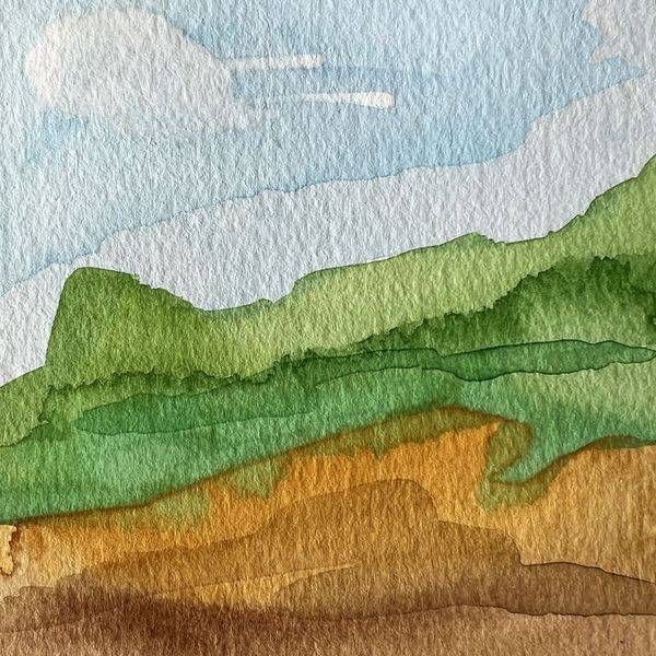 Where The World Grows Quiet Art | Lana Cooper Art