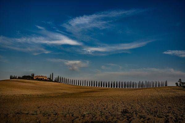 Angelic Clouds Over Tuscany