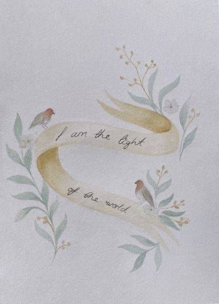 John 8.12 Art | Steph's Fine Art