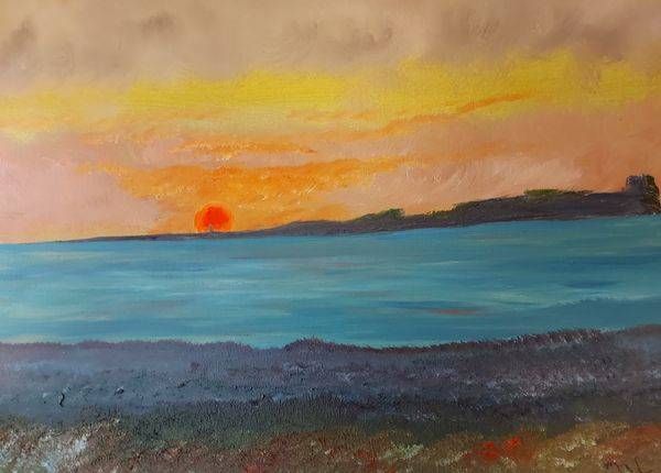Tory Island Sunset Art | MOLPRINTART