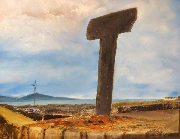 Tory Island Cross Art | MOLPRINTART
