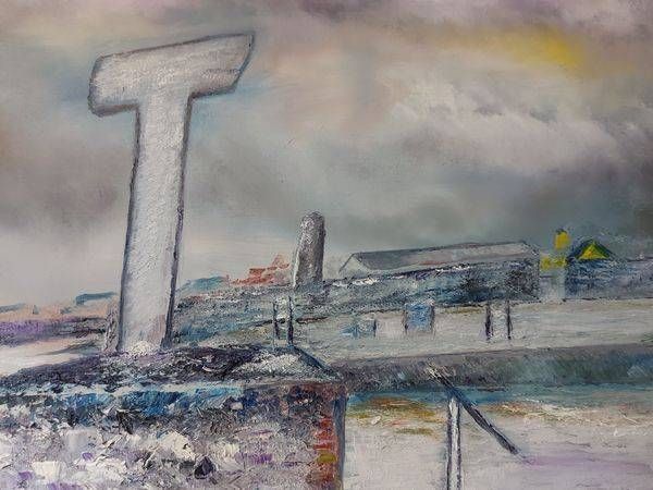 Tory Cross Snow Storm Art | MOLPRINTART