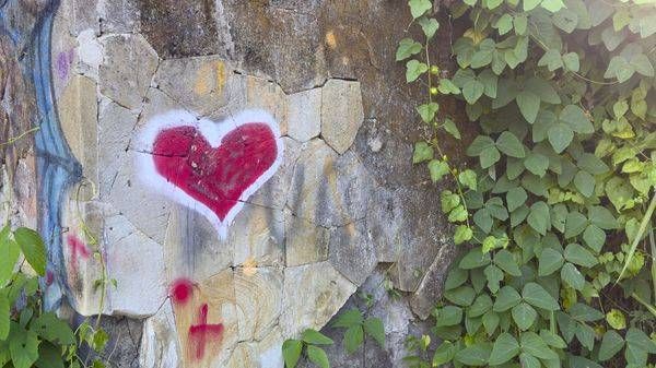 Heart in the Amusement Park Ubud, Bali
