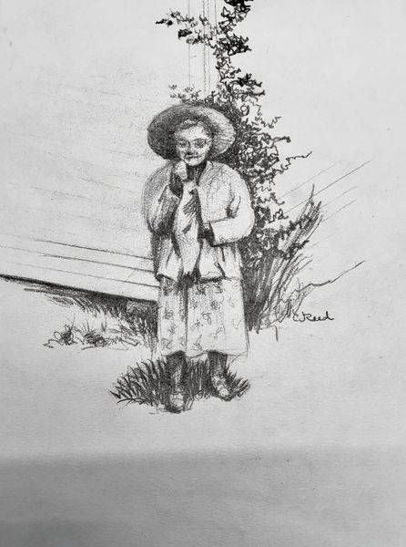Fisher Woman Art | Hue & Heart Studio