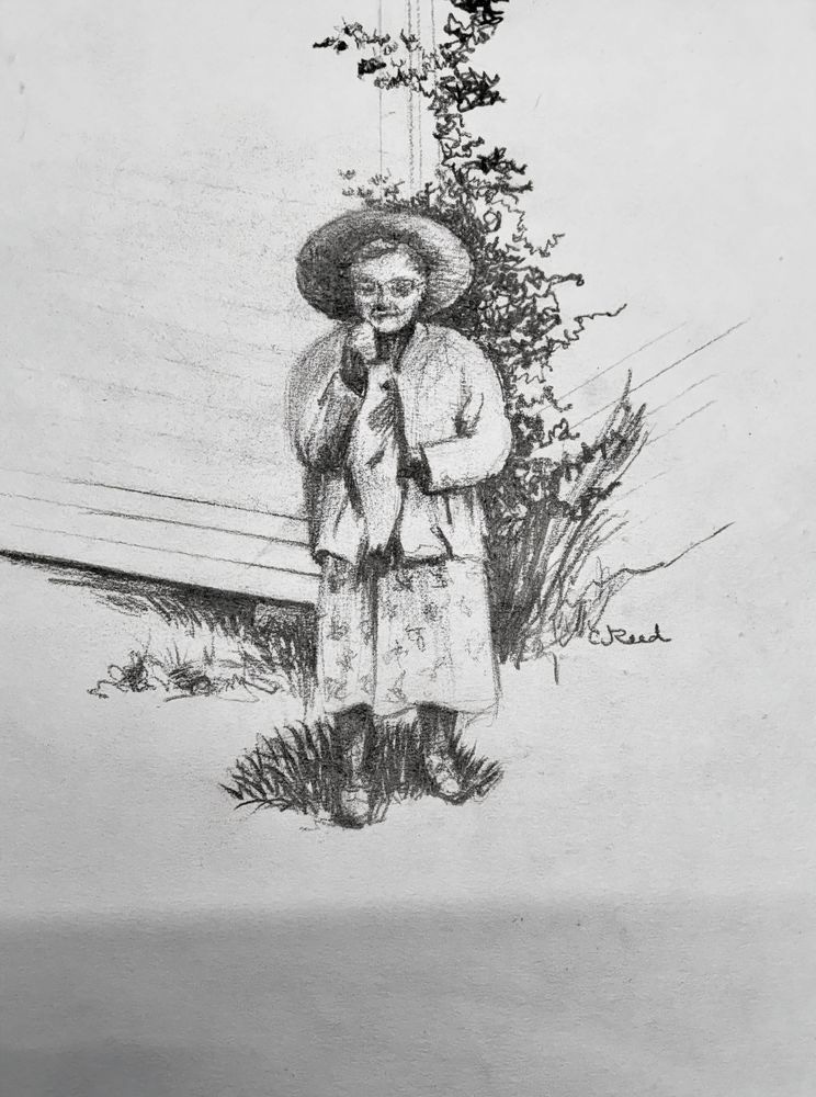 Fisher Woman Art | Hue & Heart Studio