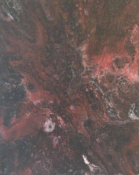 Red Galaxy Art | Hart Artistry