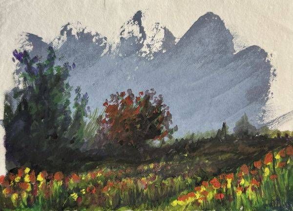 Mountain Flower Meadow