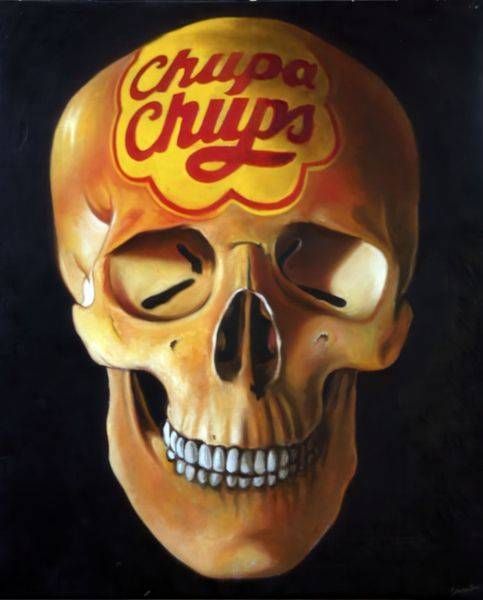 Skull Chupachups Art | Jorge Rubert Visual Arts