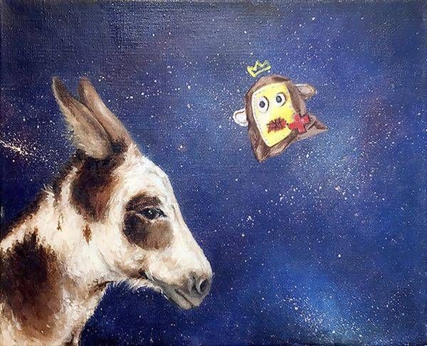 Cosmic Donkey Art | Jorge Rubert Visual Arts