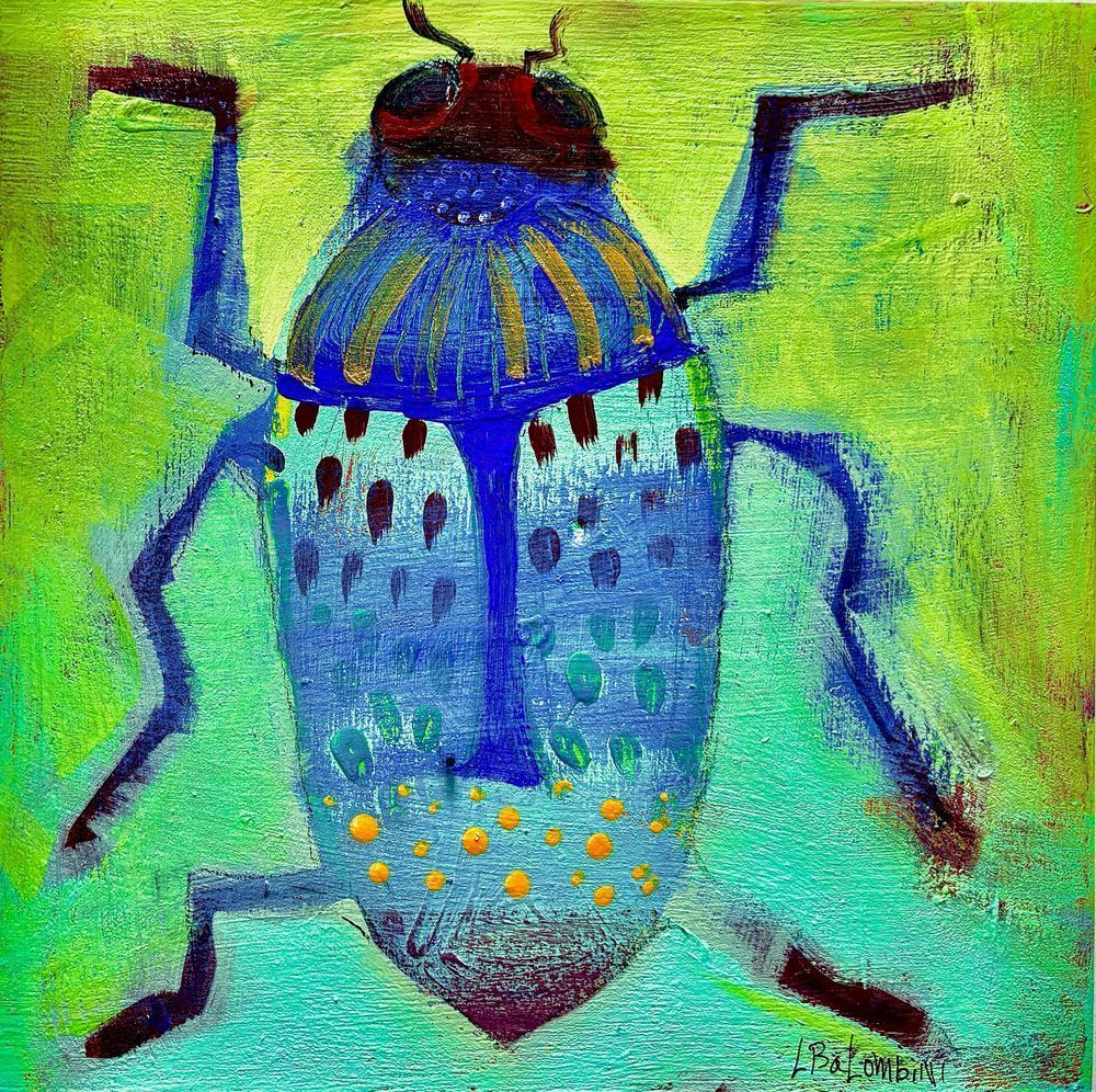 Blue Beetle Tote Bag