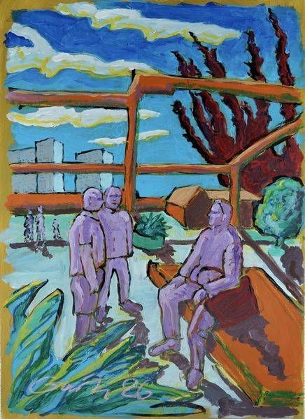 Friends Like Us Art | Garth Maxwell Art