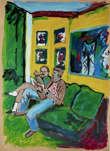 Doug's Lounge Art | Garth Maxwell Art