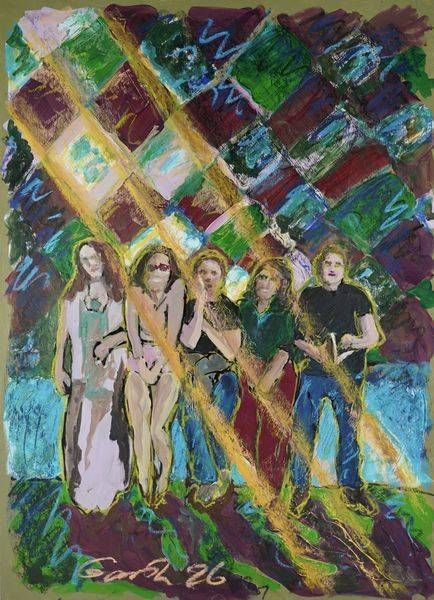 After The Rehearsal Art | Garth Maxwell Art