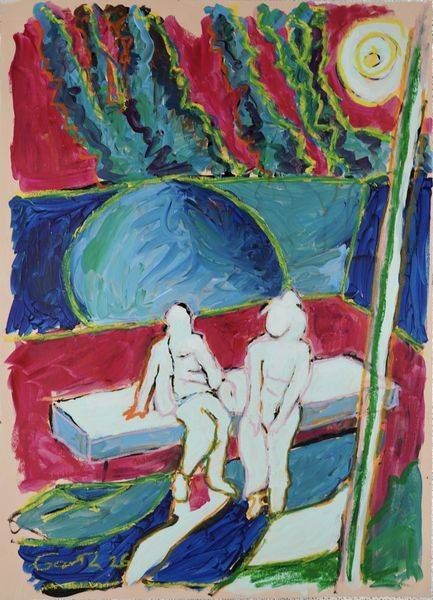 Night Talkers Art | Garth Maxwell Art