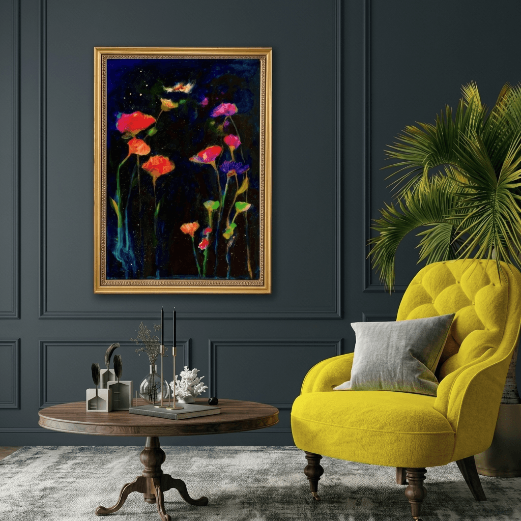 Vibrant Semi-Abstract Florals