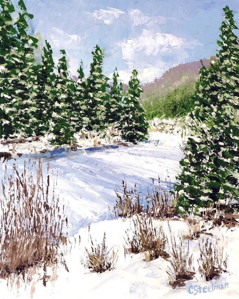 Snowy Serenity Art | Street Smarts Gallery