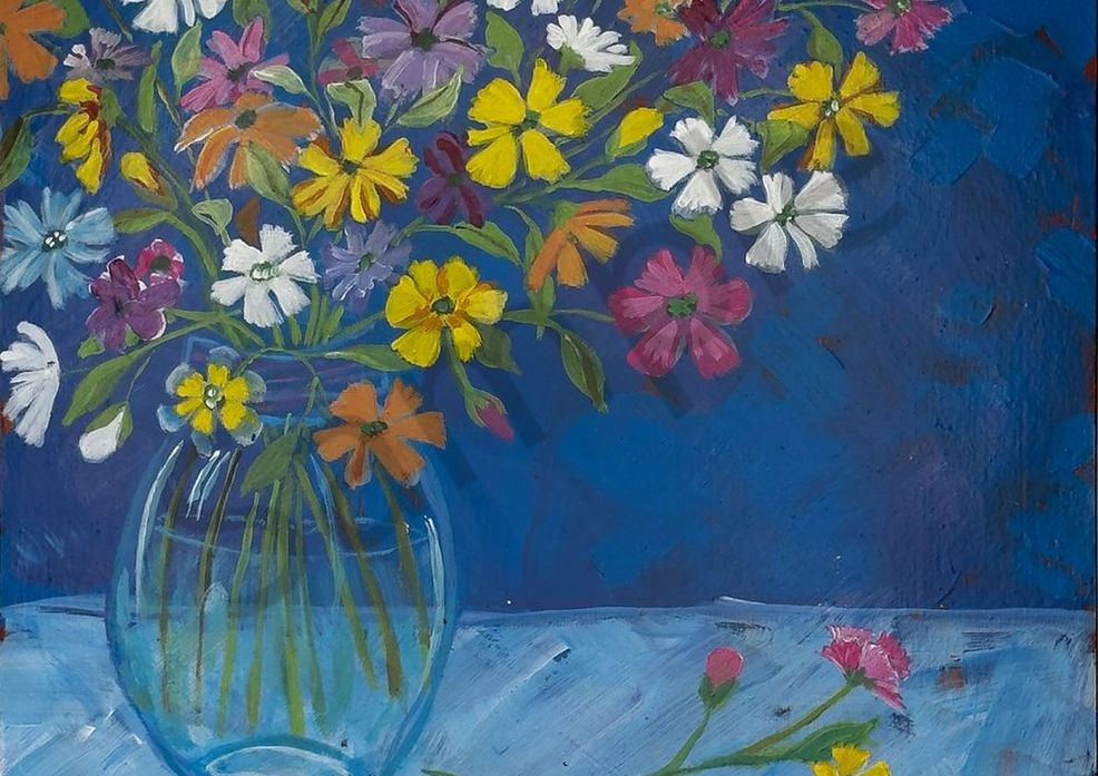 Flowers Unscripted Print Art | Jan Coburn Art