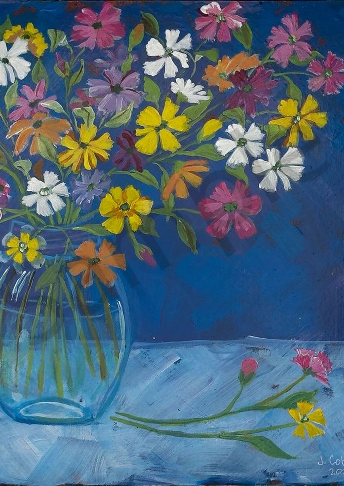 Flowers Unscripted Print Art | Jan Coburn Art