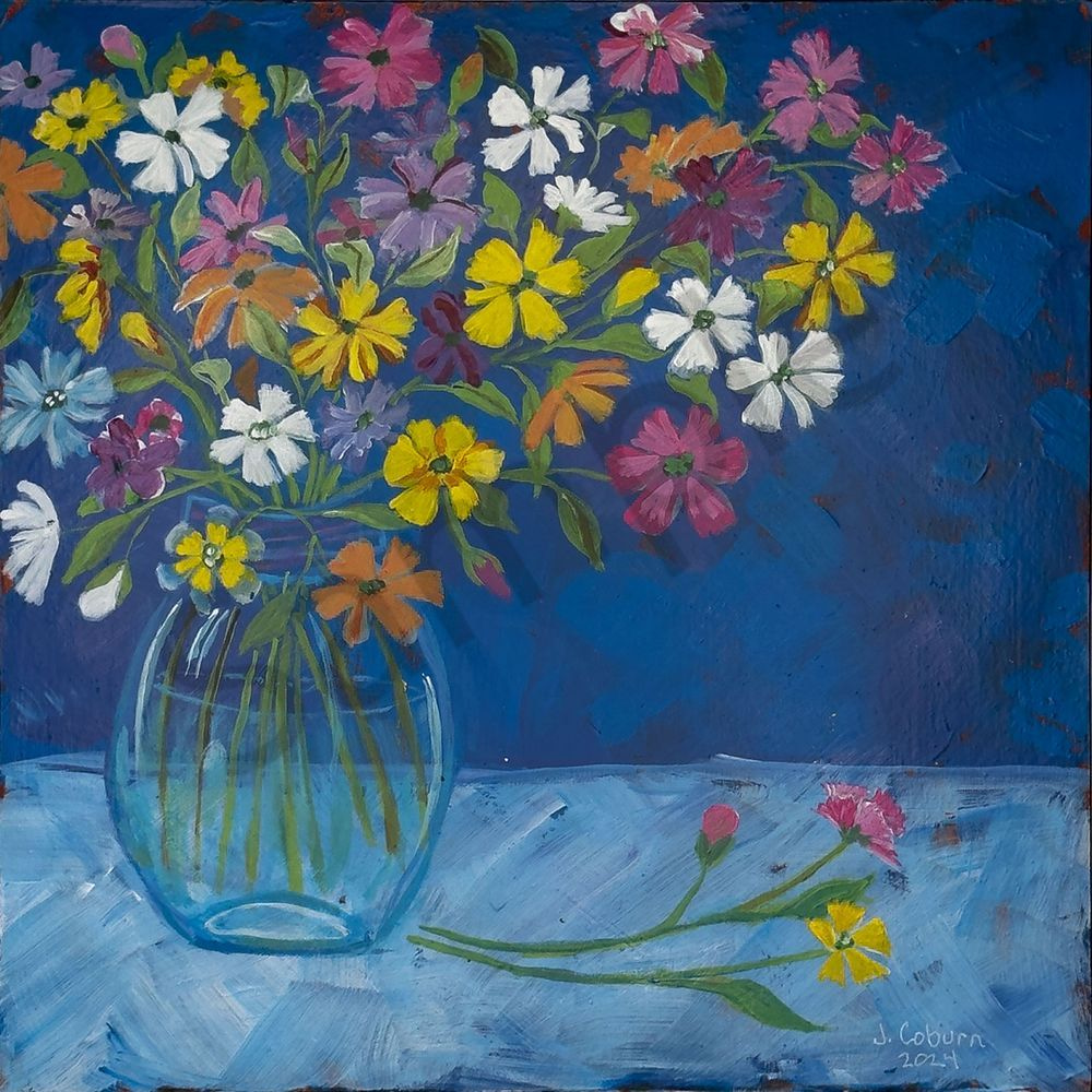 Flowers Unscripted Print Art | Jan Coburn Art