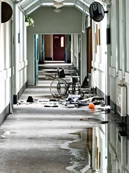 Abandoned Wheelchair Art | Jo Conti