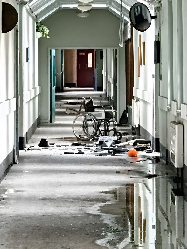 Abandoned Wheelchair Art | Jo Conti