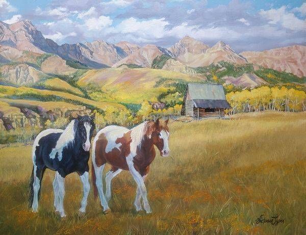 Painted Mountains Art | Artwork By Victoria Lynn