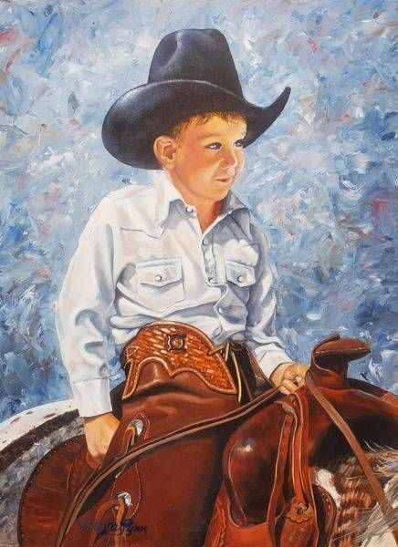 Lil' Buckaroo Art | Artwork By Victoria Lynn
