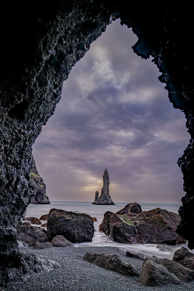 Reynisfjara Cave Photography Art | Brandon Bishop Photography