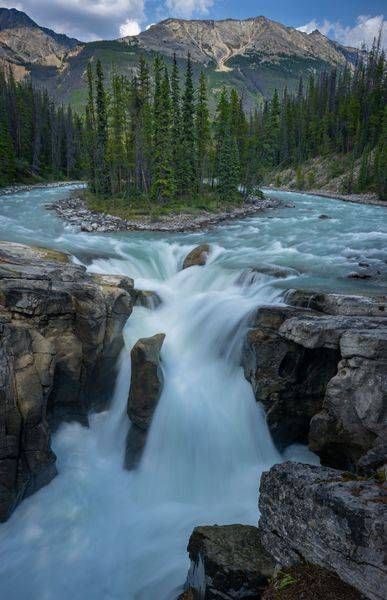 Sunwapta Falls Photography Art | Brandon Bishop Photography