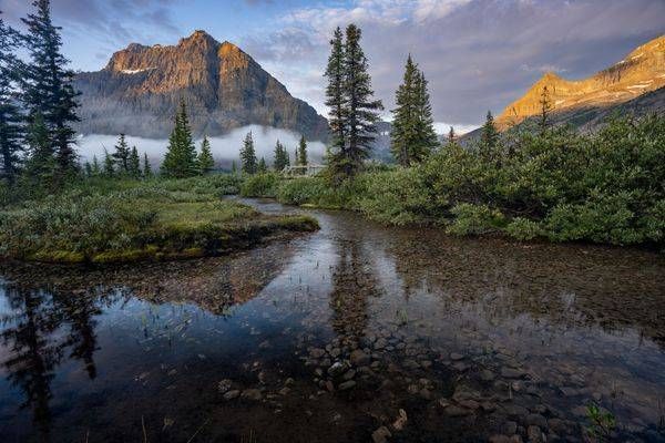 Mountains and Lakes 