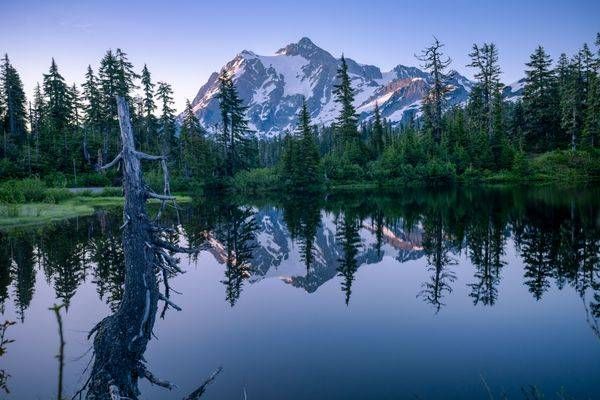 Shuksan Sunrise Reflection Photography Art | Brandon Bishop Photography