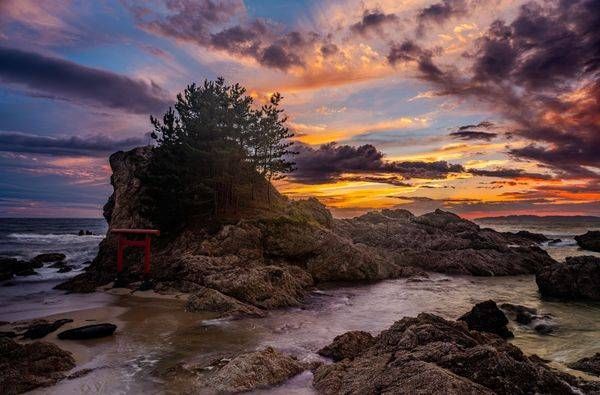 Niigata Sunset Photography Art | Brandon Bishop Photography