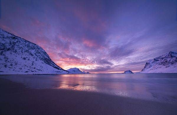 Haakland Beach Sunset Photography Art | Brandon Bishop Photography