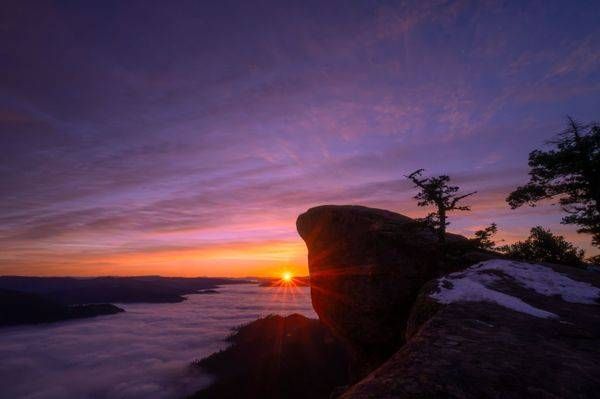 Hanging Rock Sunrise Photography Art | Brandon Bishop Photography